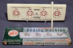 Dial-a-matic Adding Machine with box