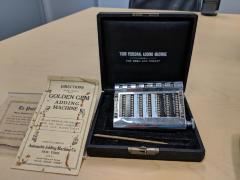 Golden Gem Adding Machine
