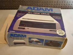 ADAM 5 1/4 Disk Drive Box w/ power adapter and manual