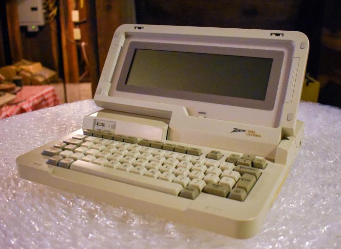 Zenith Data Portable Computer
