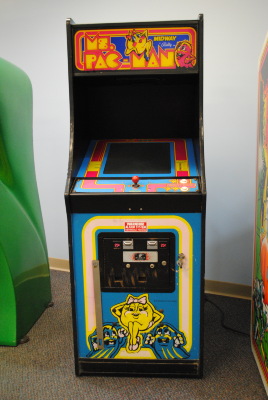 Ms Pac Man Arcade Cabinet